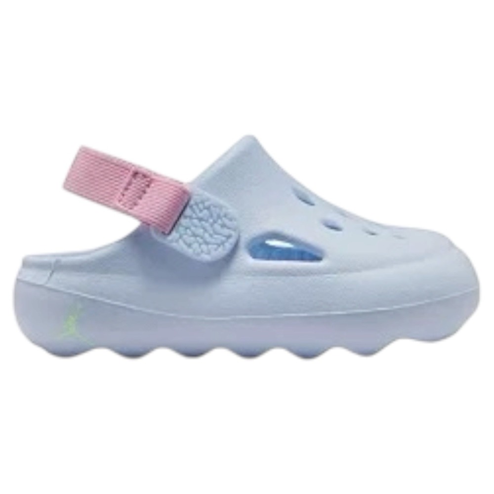 Jordan Hydrip Baby/Toddler Shoes Half Blue/Vapor Green/Med Soft Pink Clog
